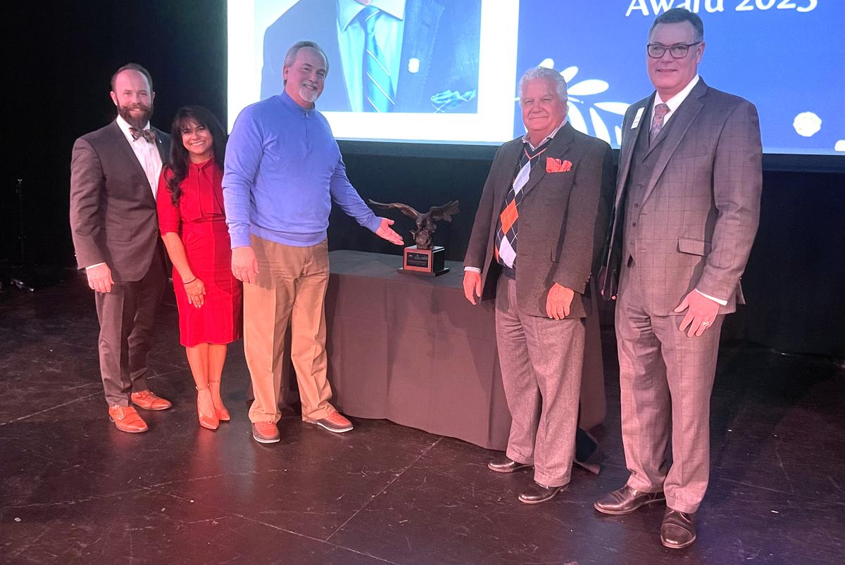 Sen. Bill Coleman, R-Ponca City, was recently honored by Oklahoma’s hospitality industry as one of their Legislators of the Year and named to their first class of the “Hospitality 100% Club.” 